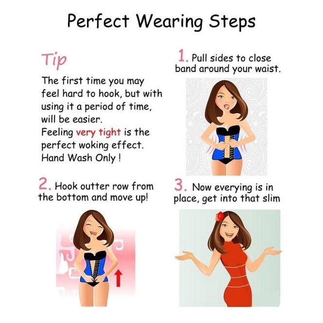 Korset Bra Pelangsing Pengecil Perut Gendut Corset Pakaian Gym Perempuan Pengecil Perut Buncit Cewek