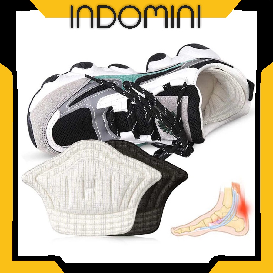 INDOMINI R643 GANJALAN SEPATU SNEAKERS KEBESARAN INSOLE ANTI TUMIT LECET INSOLE SNEAKERS