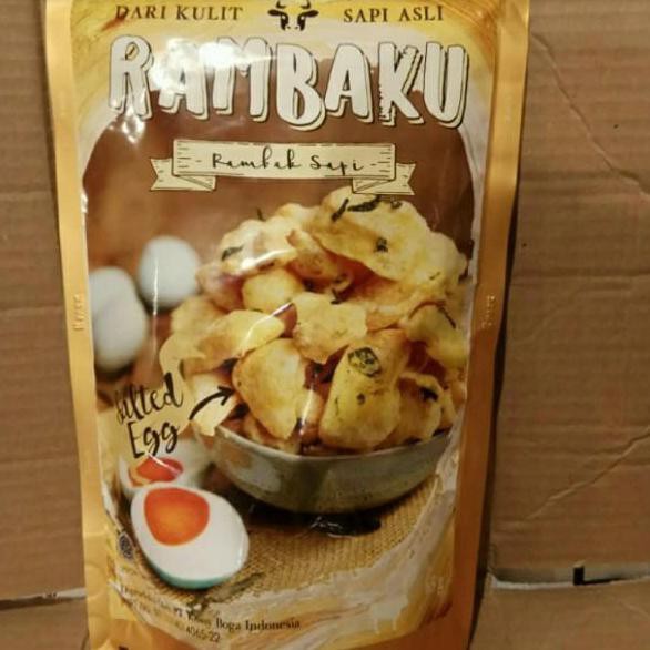 

Murah Rambaku Kerupuk Kulit Sapi Salted Egg 45 Gr