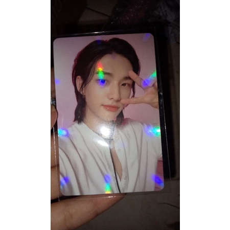 nacific event 3 hyunjin photocard nacific stray kids