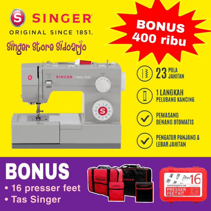 Mesin jahit SINGER 4423 Heavy Duty