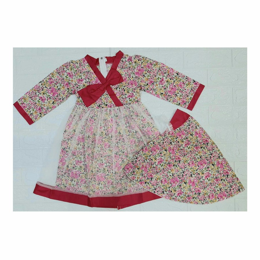 Baju Gamis Anak Perempuan Model Kimono 2-6 Tahun