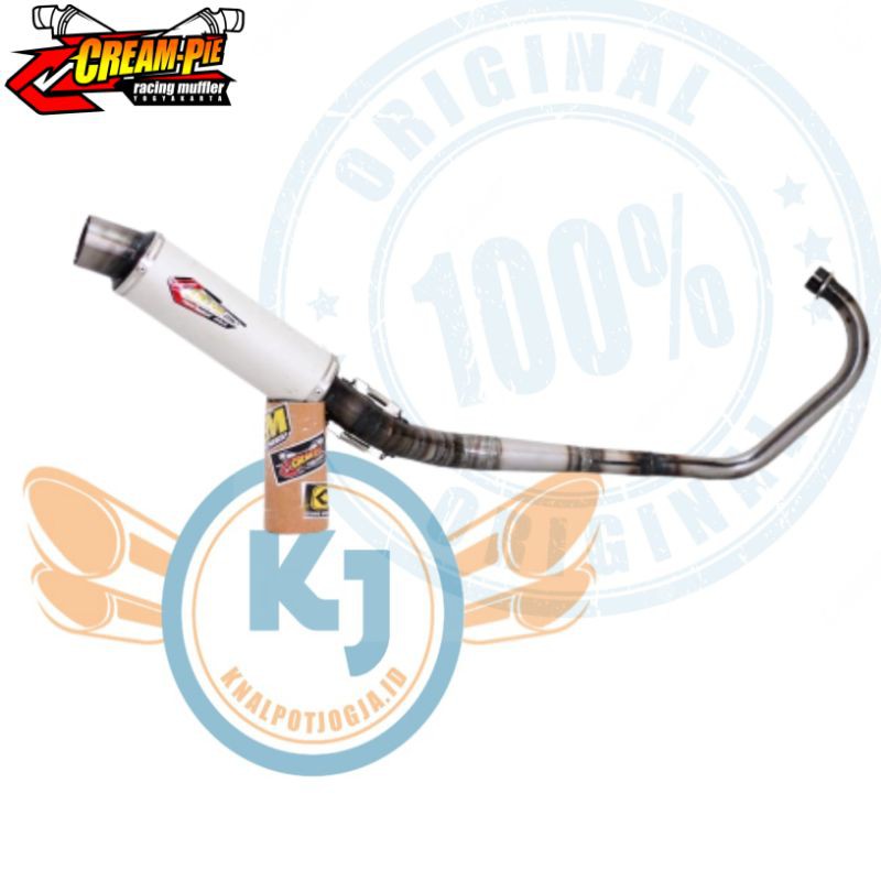 Knalpot Creampie Original Satria Fu Bulat Galvanis Almu Original Racing Jogja Asli juraganknalpotjog