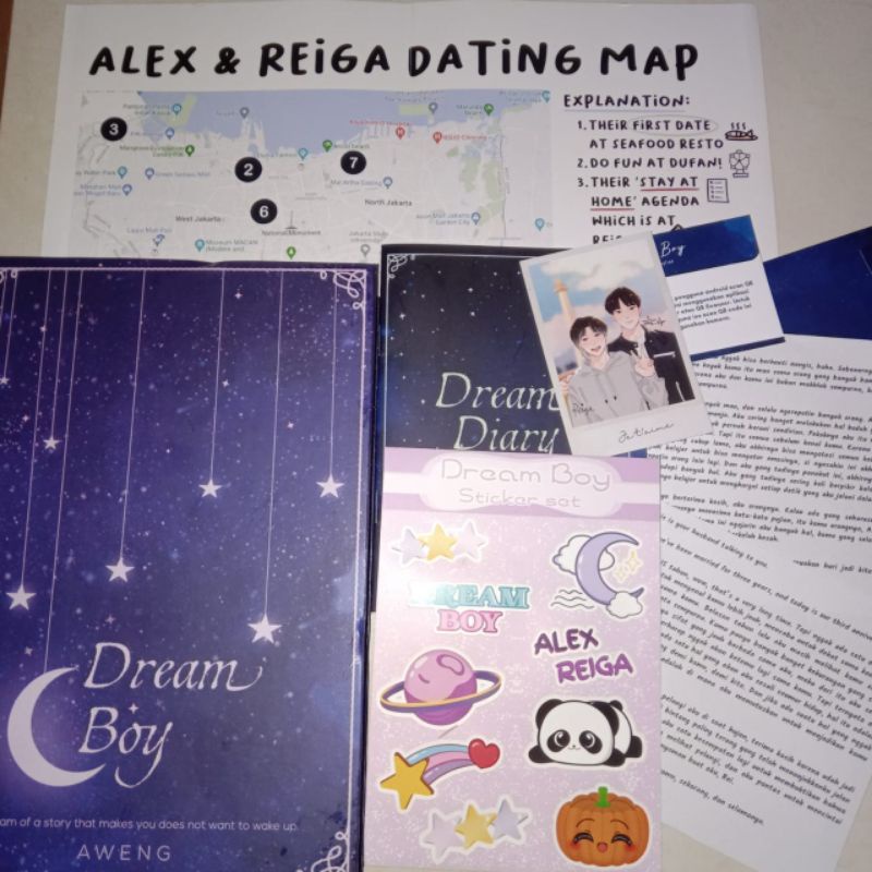 PRELOVED novel dream boy by aweng