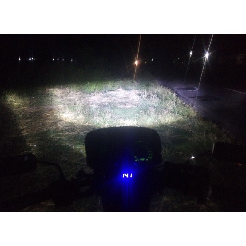 Lampu Projector Daymaker Cobra Predator 7 inch 19 LED Waterproof Vixion rxking cb gl ninja dll