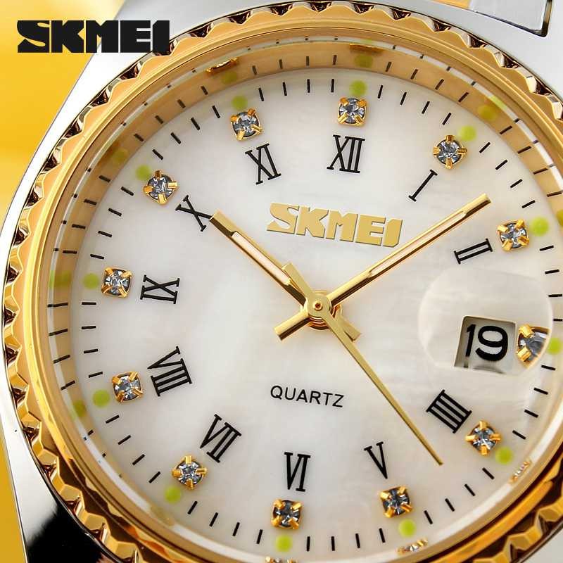 SKMEI Jam Tangan Analog Pria Murah JT 149 Jamtangan Skemei Stainless Steel Fashion Cowok Keren