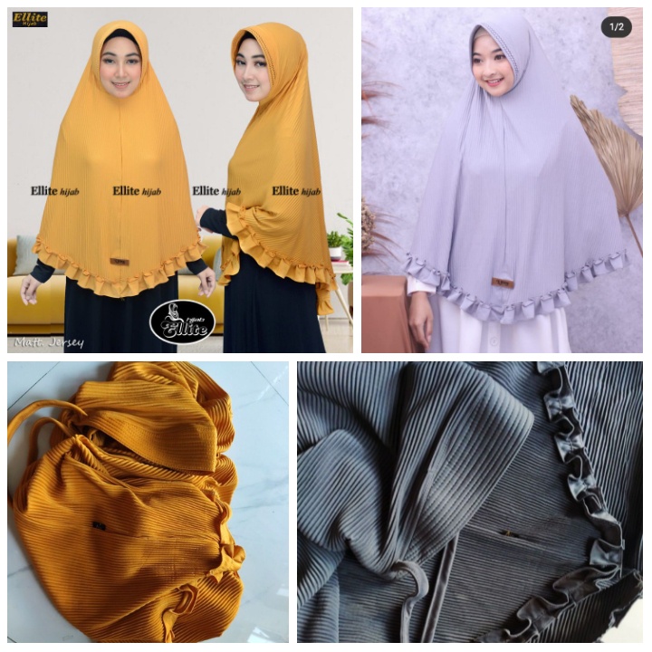 HIJAB SYAR'I HIJAB JUMBO GOTIK PLISKET