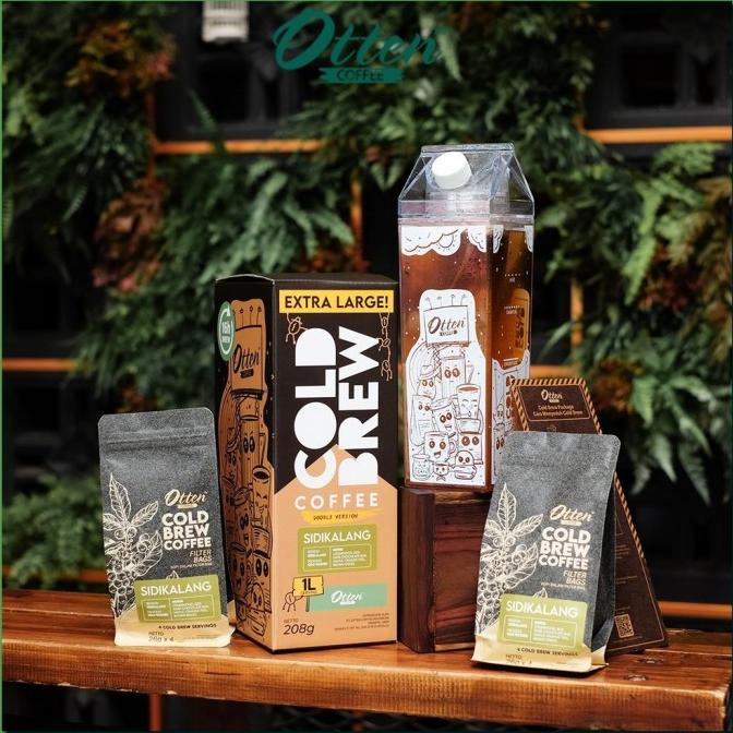 

Cold Brew 1L - Arabica Sidikalang Semi Washed (Set)