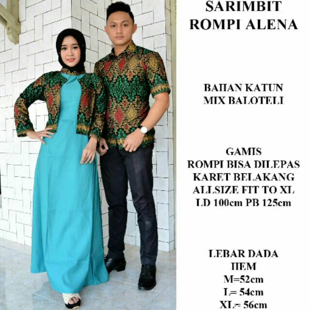 Sarimbit batik rompi/ sarimbit couple rompi batik/ sarimbit batik murah