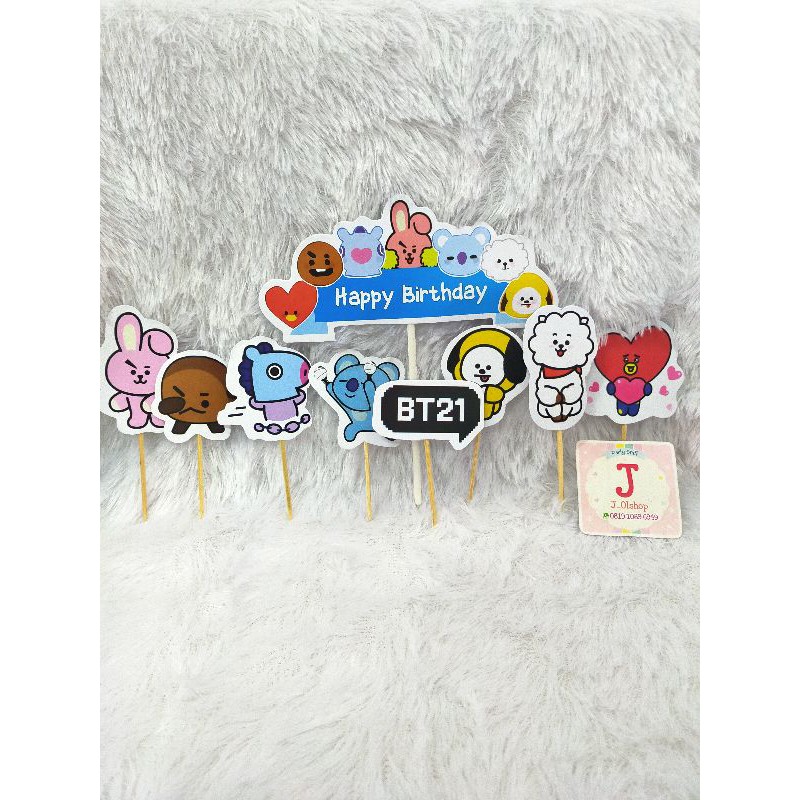Topper Cake BT21