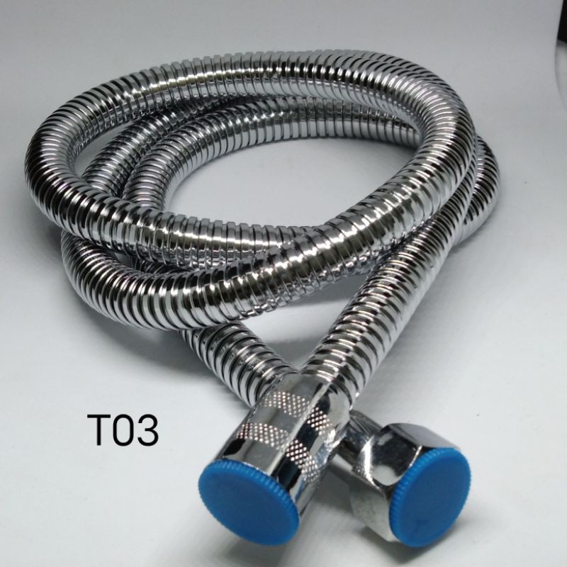 Selang Shower Stainless Selang flexibel Hose 130cm T03