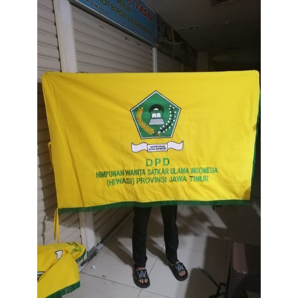 bendera petaka satkar ulama indonesia/bendera petaka bordir/bendera petaka rusngan