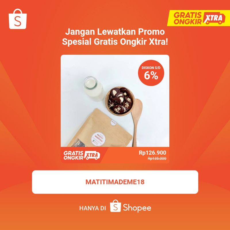 

paket brownies kering crispy isi 5 pouch