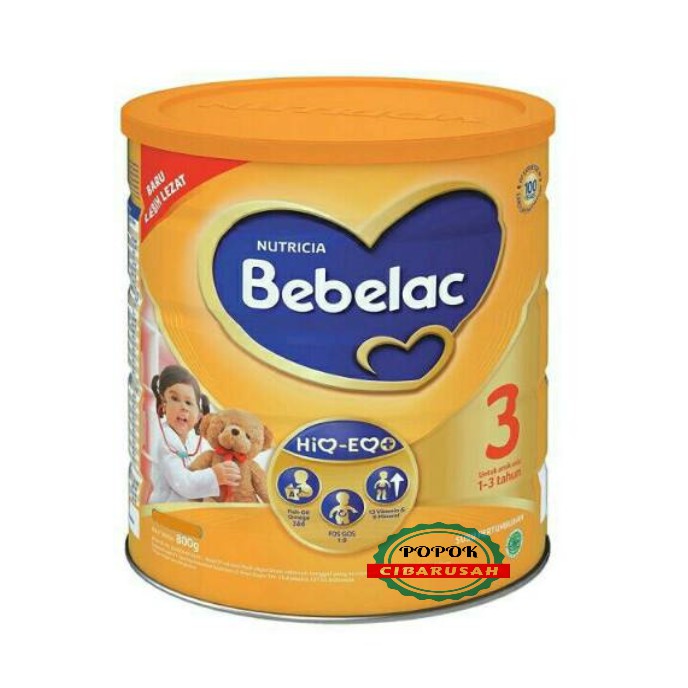 Bebelac 3 Usia 1-3Tahun 800GR /popokcibarusah