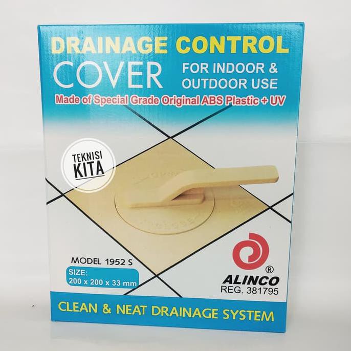 Drainage Control Cover Alinco 20x20 Tutup Bak Kontrol 