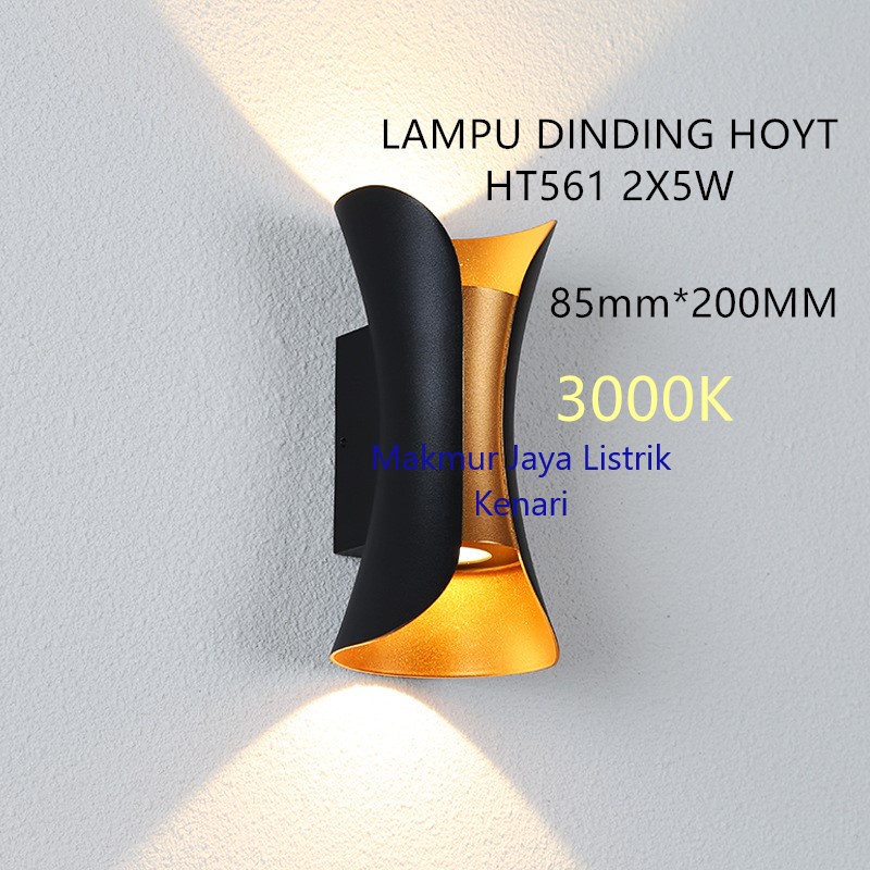 Lampu Dinding Taman COB 2 x 5W Outdoor / LED Wall Light