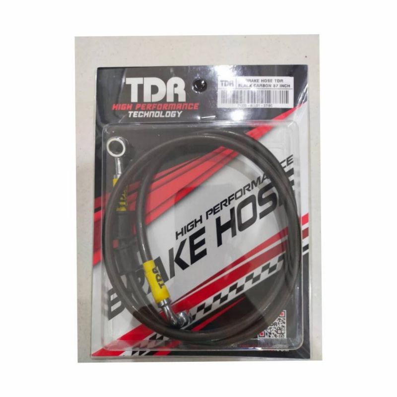 Selang TDR/ Brake Lines TDR Black Carbon 35 Inch / 90 CM