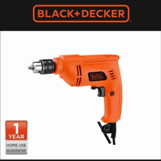 Bor Listrik Black Decker BD10RD 10 mm - Mesin Bor Tangan Berkualitas Tinggi