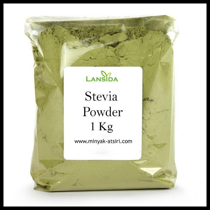 

Serbuk Daun Stevia 1 Kg Bubuk Daun Manis Alami Organic Leaf Powder