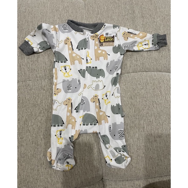 BABY LEON SLEEPSUIT 0-3m