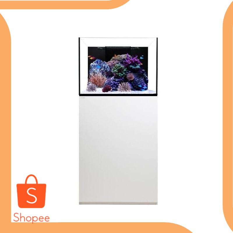 Unik limited Full Set Aquarium Crystal Clear 60cm, Kabinet, Sump, Plumbing. Berkualitas