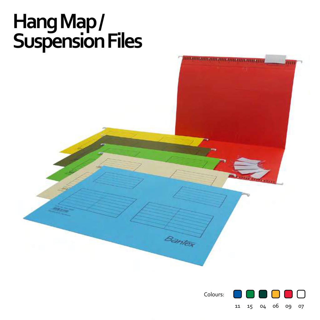 

R2GO - Bantex Suspension file (Hang map) Folio #3470