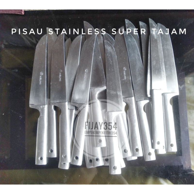 Pisau Dapur Stainless Super Tajam Samarinda