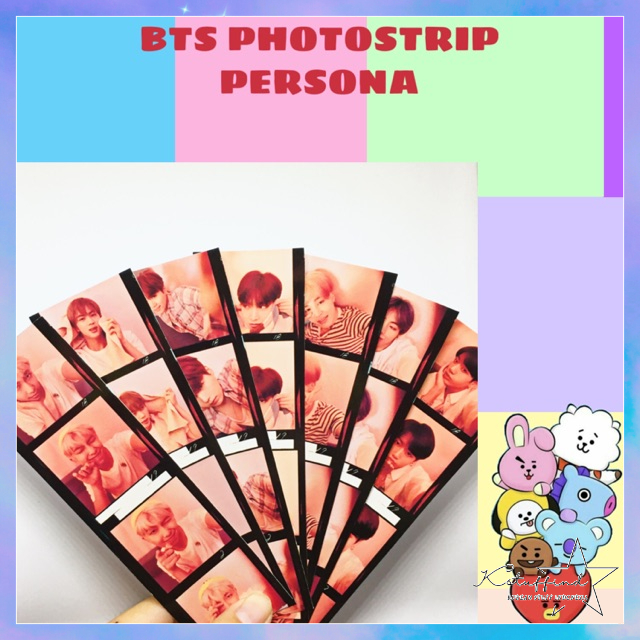 [kstuffind] BTS Photostrip Persona BTS Photo Strip Murah