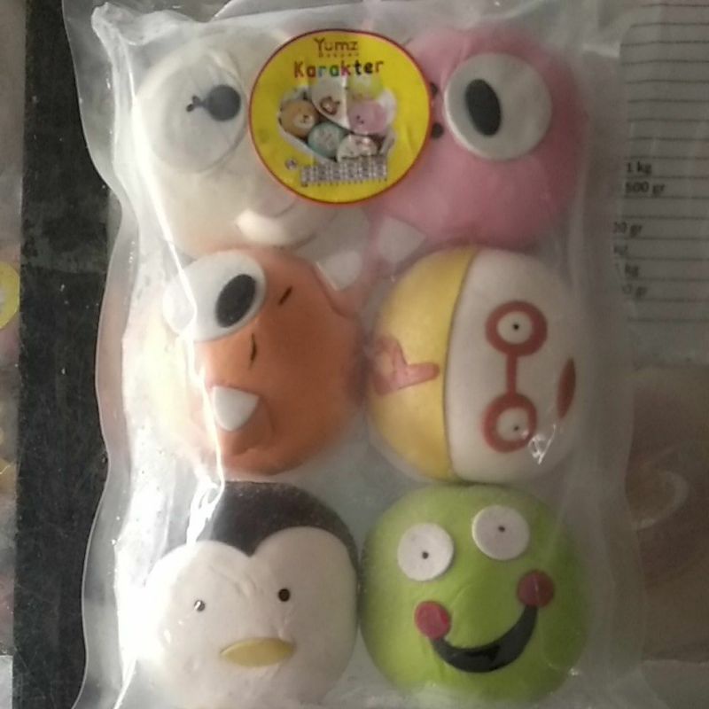 

YUMZ Bakpao Karakter 6pcs