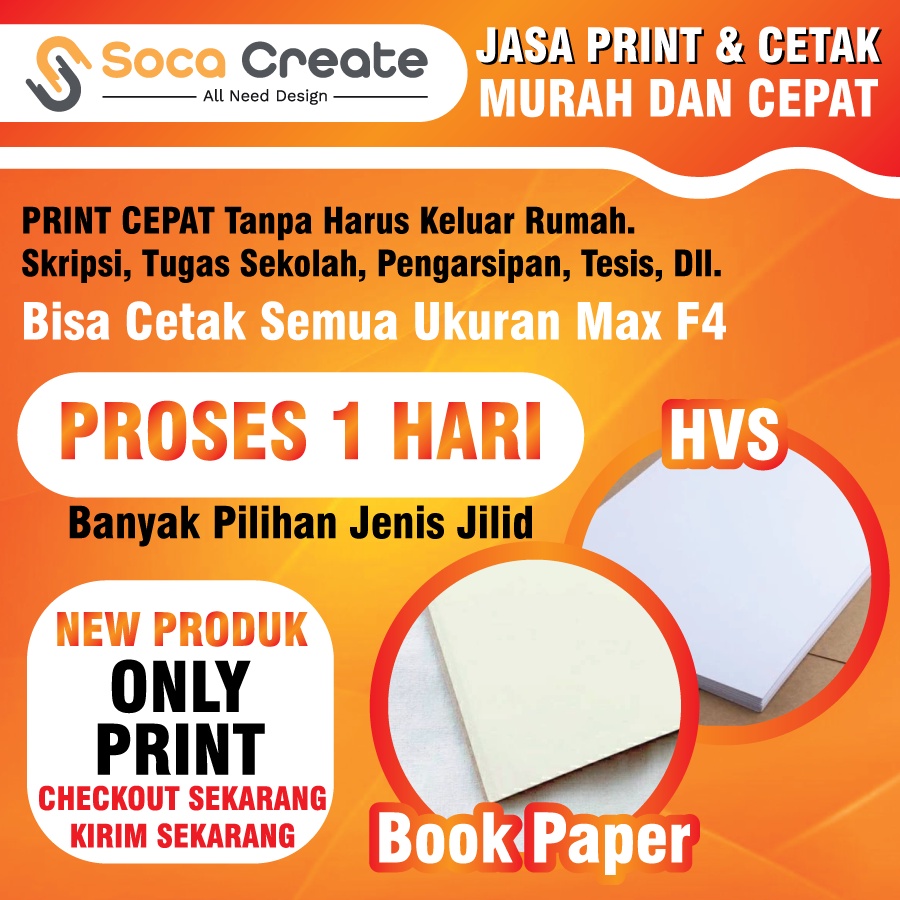 

Print Online Terjangkau | 1HARI PROSES | BISA SAMEDAY