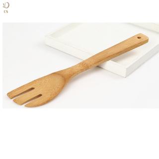 Set 6pcs Sendok  Spatula Dengan Bahan Kayu  Bambu Untuk  