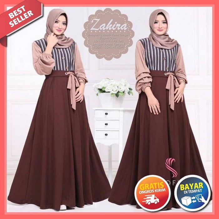 Gamis Livy Moscrepe Dewasa / Livy Drees / Livy Drees Gamis Style Korean / Gamis Sultan Mewah Dewasa 