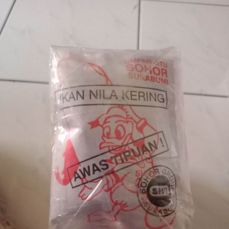 Pelet Nila Kering Sohor 1 Pack ( isi 20pcs )