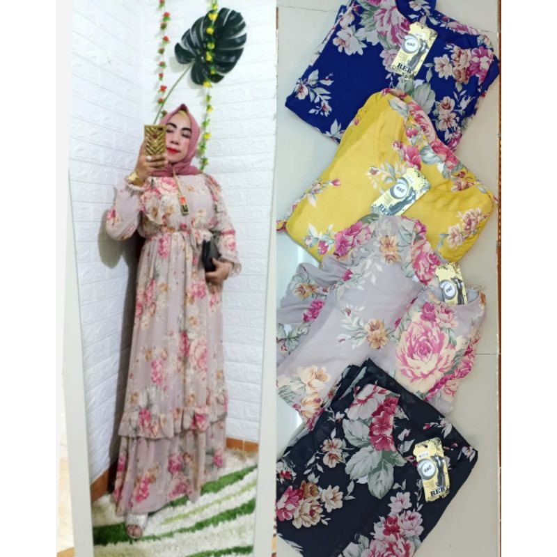 gamis wanita terbaru 2021