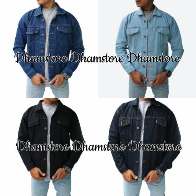 Gratis ongkos kirim &amp; bayar di tempat COD Jaket jeans &amp; jaket &amp; jaket pria &amp; jaket cowo