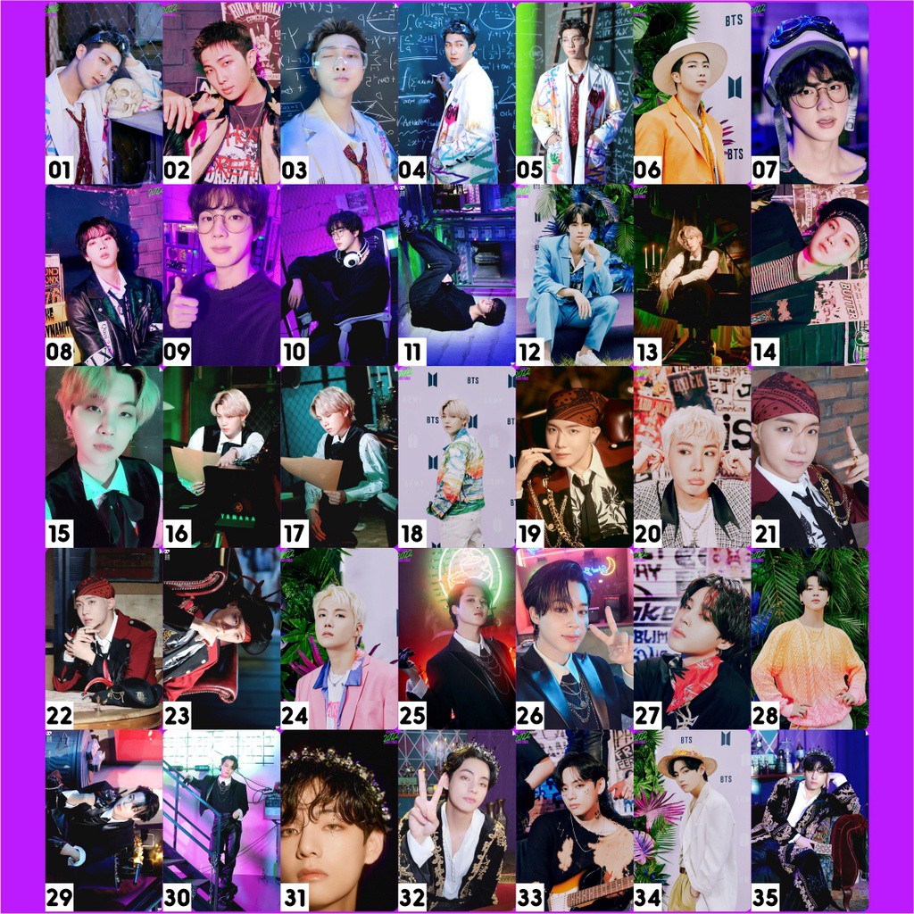 PHOTOCARD BTS SEASON'S GREETINGS 2022 L LOMO CARD BTS SEASON'S GREETINGS 2022