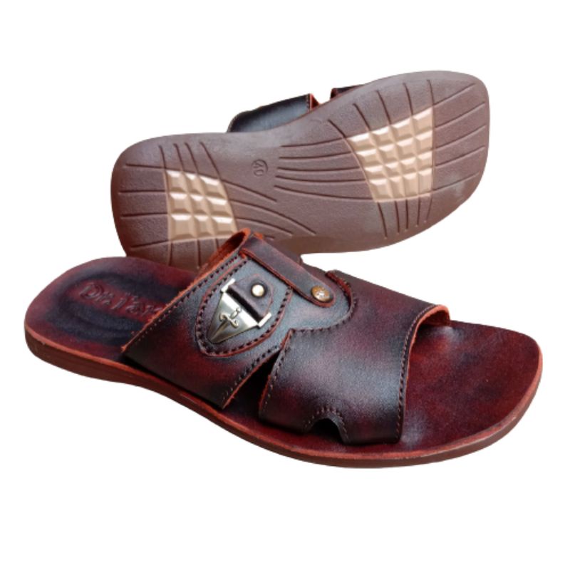 SANDAL PRIA FULL KULIT SAPI ASLI 100% BERKUALITAS
