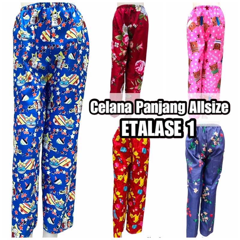 [PAS] Celana Panjang ALLSIZE fit to 63 kg Dewasa remaja / Celana panjang wanita / Celpan wanita