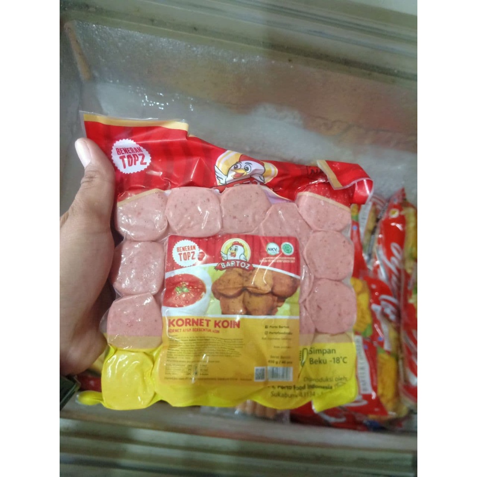 

KORNET AYAM BENTUK KOIN BARTOZ - FROZEN FOOD PURWAKARTA