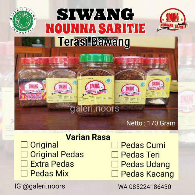 

Siwang Nounna Saritie PAKET HEMAT 6 TOPLES