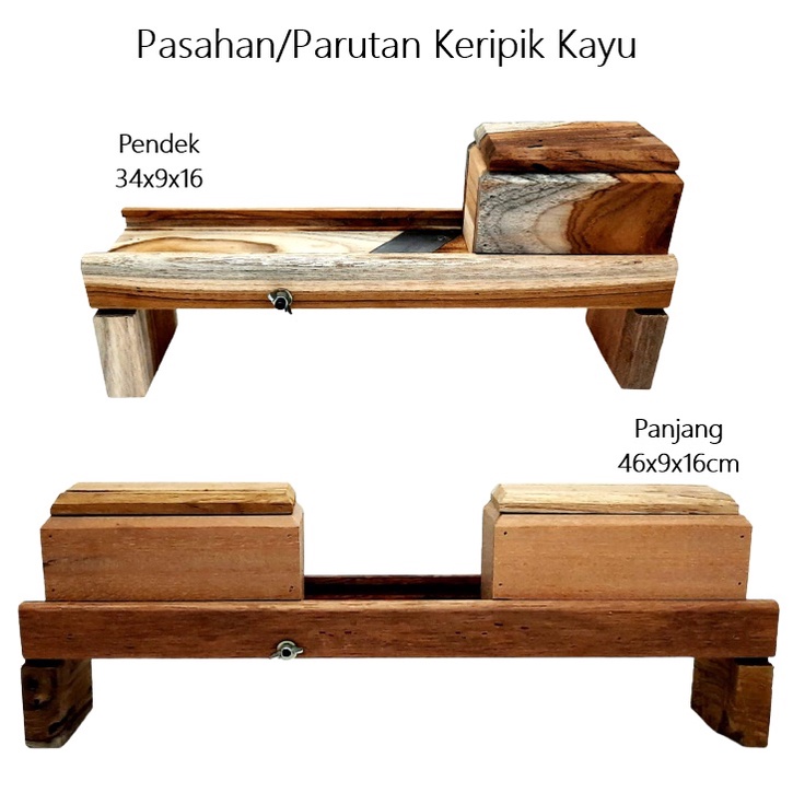 Parutan/Pasahan Keripik Kayu