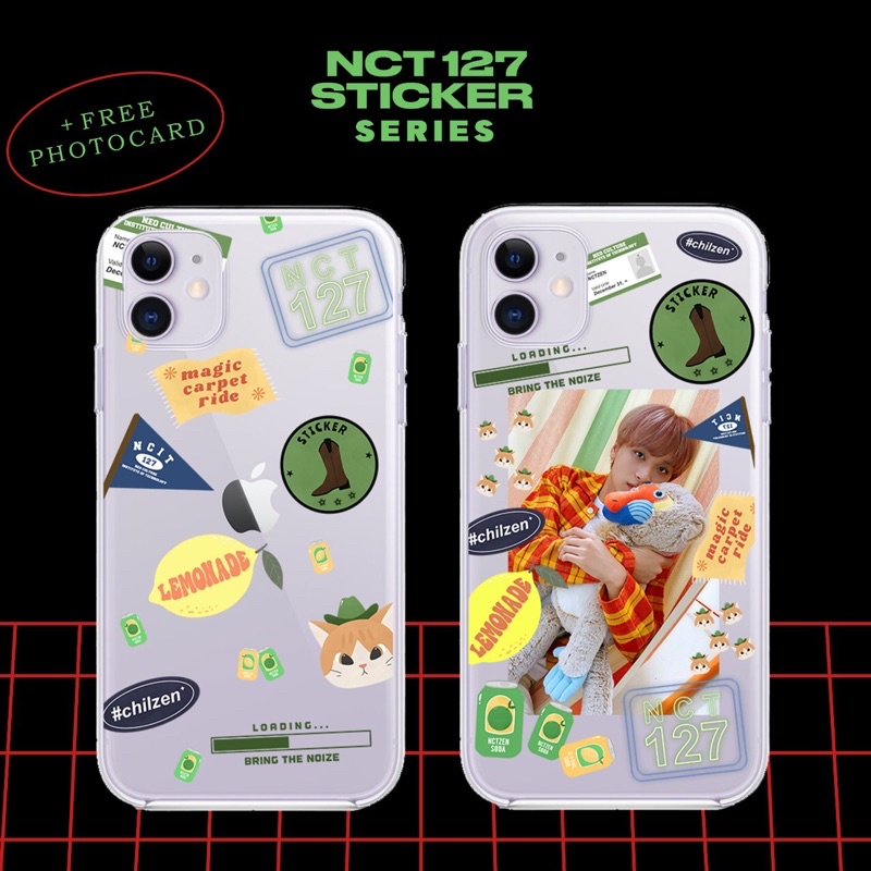[CEK DESKRIPSI] NCT 127 - Sticky Era Case | Soft Case for Iphone, Samsung, Xiaomi, Oppo, Vivo, Realm
