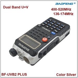 Baofeng Taffware HT Dual Band 8W 128CH UHF VHF    BF UVB2 Plus 4800mAh Bagus