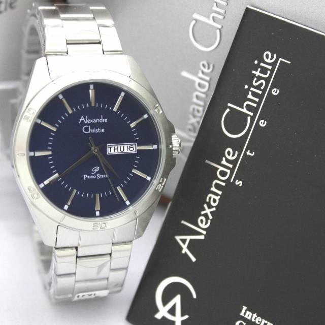 JAM TANGAN PRIA Original Alexandre Christie AC1011ME