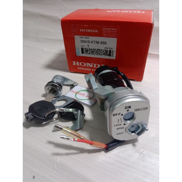 kunci kunci kunci kontak supra x 125 karbu original