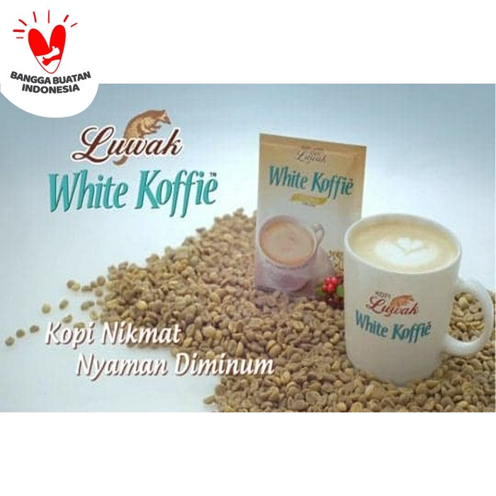 PROMO Kopi Luwak White Koffie Original 20gr/Luwak White Coffe 1 pcs