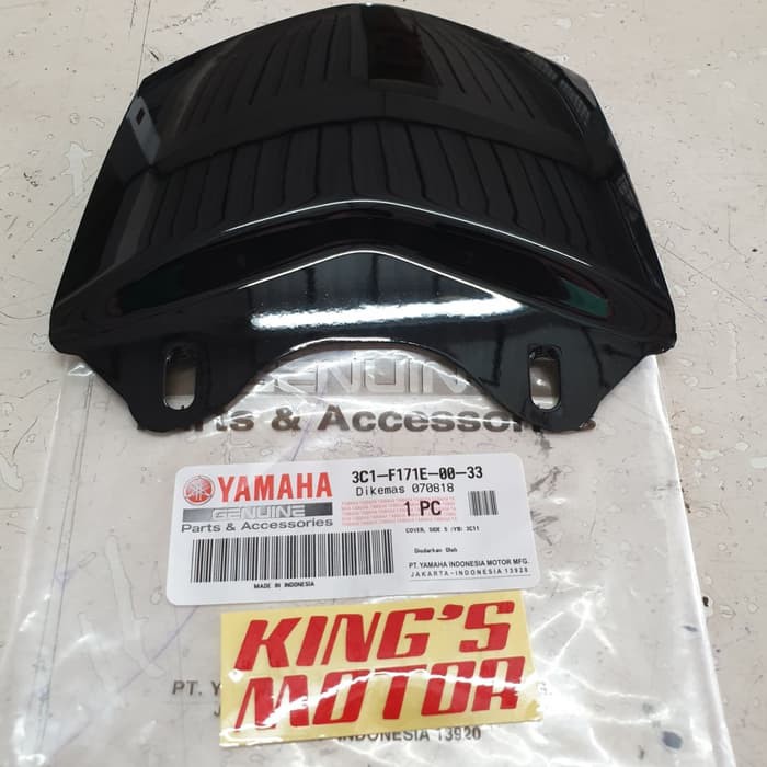 sambungan body, cover tail, stop VIXION OLD HITAM (3C1) ASLI YAMAHA