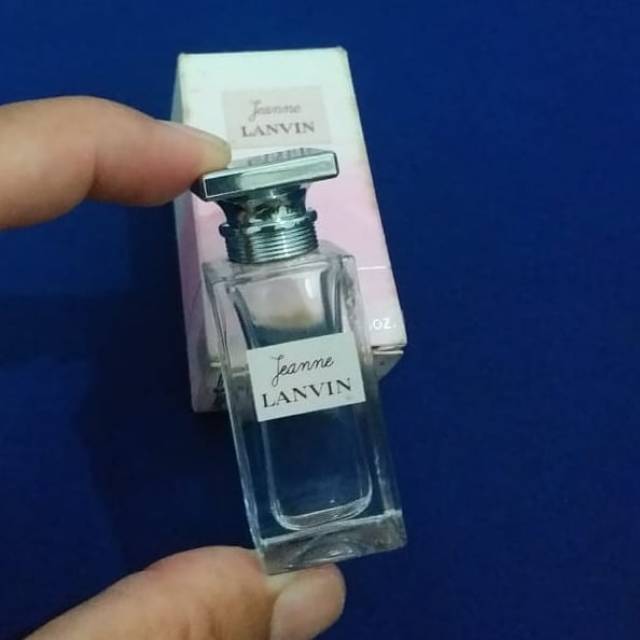Parfum original miniatur lanvin jeanne 4.5 ml preloved