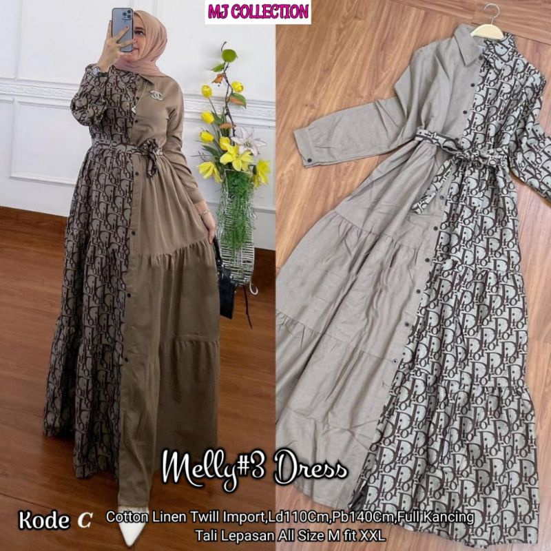 MELLY #3 DRES BY MJ COLLECTION