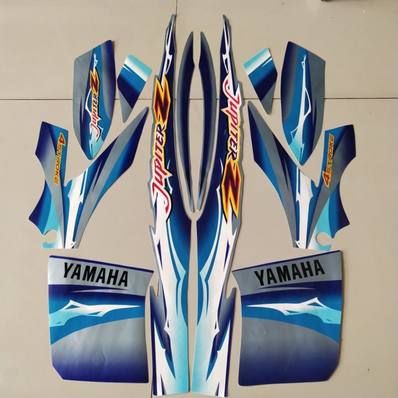 Striping Jupiter Z Tahun 2004 all warna Stiker Yamaha Jupiter z 2004